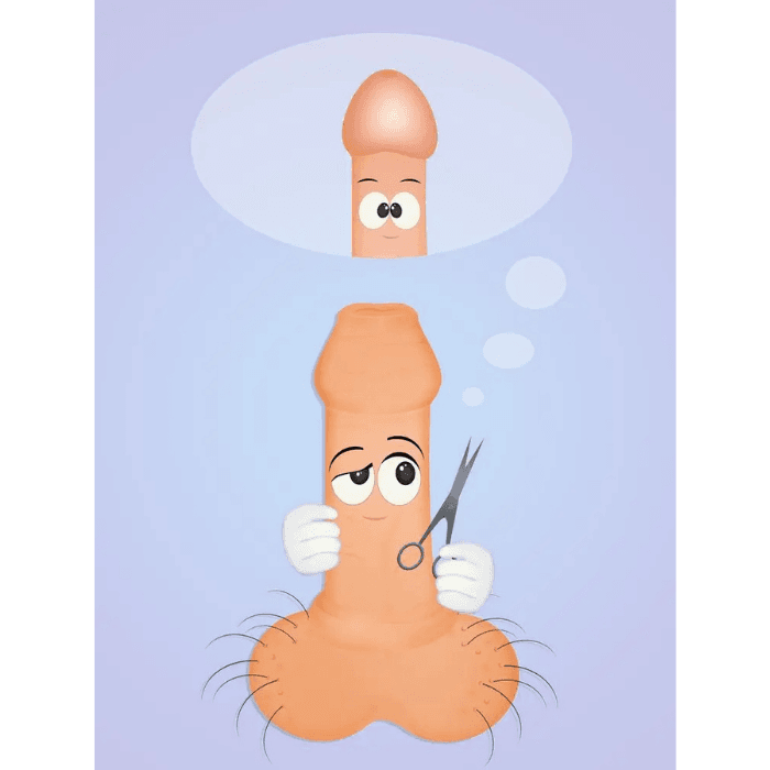 Illustration permettant de schématiser le principe de la circoncision.